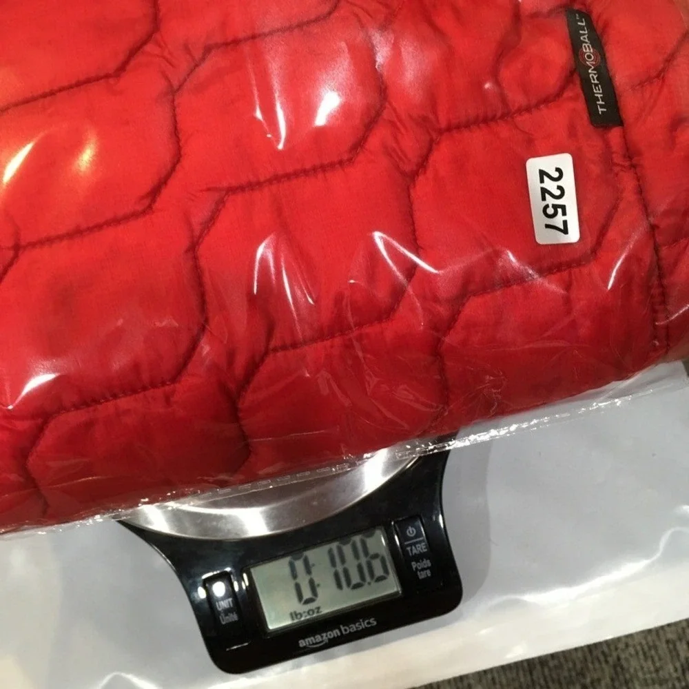 The North Face Thermoball Eco Insulated Puffer Vest Mens L Red Performance Hike